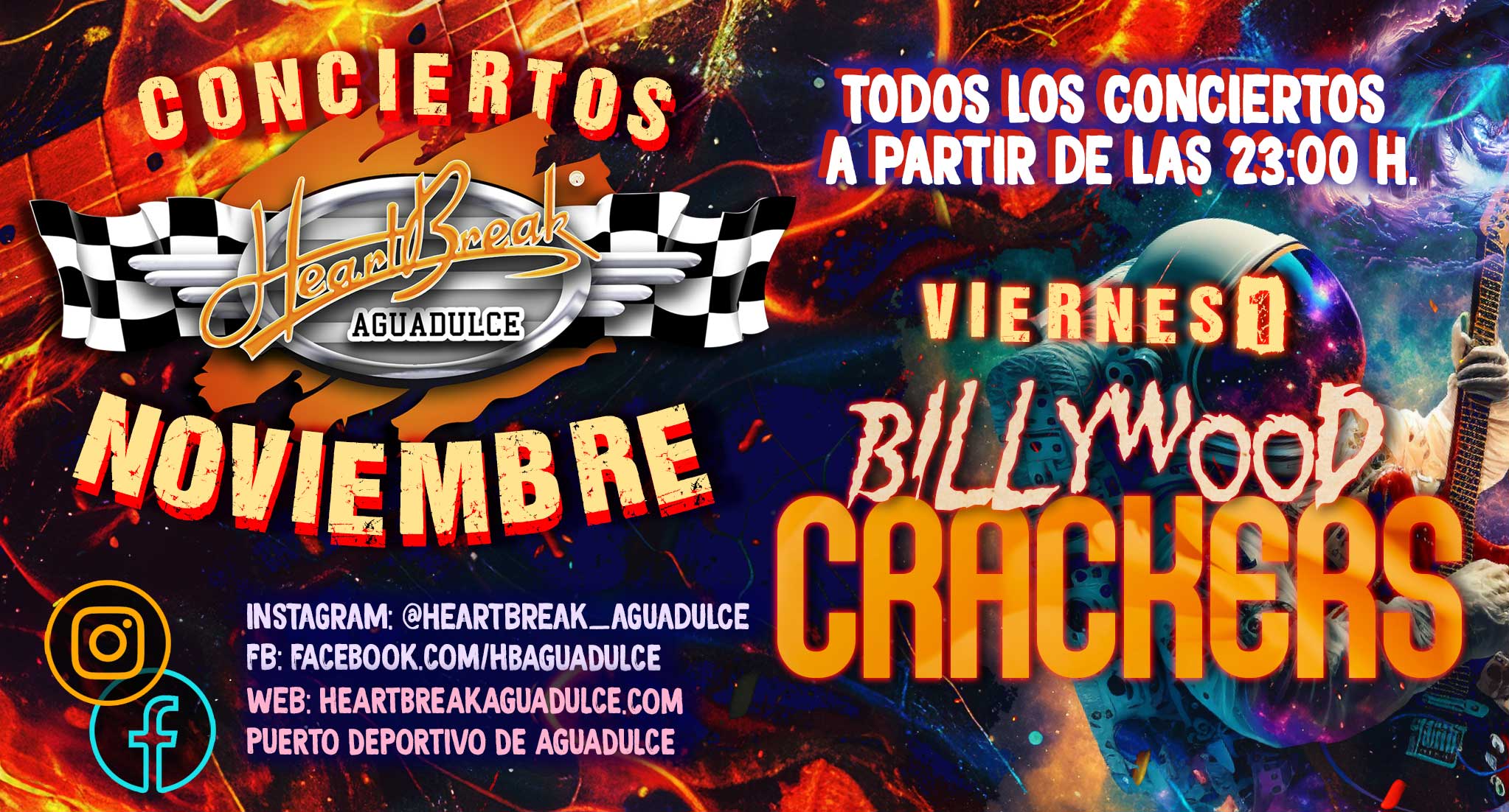 Concierto de Billywood Crackers